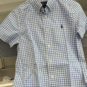 Ralph Lauren Light Blue Gingham Men's Shirt